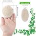 Exfoliating Loofah Sponge Pad - 36 Pieces, Natural Bath and Shower Scrubber for Face and Body - Handheld Manual Cleanser and Massager for Men and Women - Buy Online on GoSupps.com