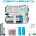 Onegenug Insulin Cooling Bag - Portable Eva Hardshell for Insulin Pens & Diabetic Accessories with 2 Cooling Packs | International Shipping Available - Buy Online on GoSupps.com