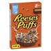 Reese's Puffs Chocolate Peanut Butter Cereal Box Made with Real Reese's Peanut Butter 326 Grams Package of Cereal