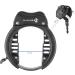 M-Wave XL Ring Frame Lock - Black One Size | Secure Your Bike Anywhere | International Shipping Available - Buy Online on GoSupps.com