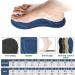 24 Pairs 3D Memory Foam Arch Support Shoe Inserts for Men Women - Breathable Innersoles for Arch and Foot Pain Relief - Buy Online on GoSupps.com