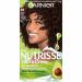 Garnier Hair Color Nutrisse Nourishing Creme 33 Darkest Golden Brown (Caramel Fudge) Permanent Hair Dye 1 Count (Packaging May Vary)