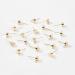 BENECREAT 20PCS Gold Plated Stud Earrings - Dot Disc Earrings with Loop and Container for Jewelry Making & Gifts - Buy Online on GoSupps.com