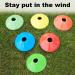 60PCS Soccer Training Cones with Carry Bag | Agility Marker Cones for Field Sports | Ideal for Football, Basketball, Skating | Indoor & Outdoor Use - Colorful - Buy Online on GoSupps.com