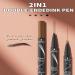 Trailott Eyebrow Pen Trailott Microblading Eyebrow Pencil Waterproof Trailott Eyebrow Pen 4 Fork Tip Trailott Microblading Eyebrow Pen Hellokiss Microblading Eyebrow Pen With 100 Cotton Swabs (4 MIX) - Buy Online on GoSupps.com