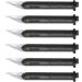 Excel Blades #65 Pen Knife Replacement Blades - Set of 6, Made in USA | Compatible with K47 Hobby Knife for Cutting, Scoring, Trimming - Buy Online on GoSupps.com