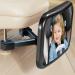 Vinabo baby car mirror improved version baby mirror with hook clip stroller mirror with reversing lock safety 360 rotatable baby car mirror essential for young parents