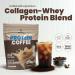 Protein Coffee - 10g Protein & Collagen Keto Friendly 15 Servings Original Blend - Boost Muscle Growth & Energy - Hot or Cold - 100% Robusta - Buy Online on GoSupps.com