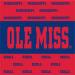 Mississippi Rebels (Ole Miss) Party Supplies - Serves 16 - 48 Pieces - Buy Online on GoSupps.com