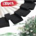 120 Pcs Foam Paint Brushes Bulk - 1 Inch and 2 Inch Black Sponge Brushes for Painting - Wood Handle Foam Art Paintbrushes for Acrylics, Stains, Varnishes, Crafts, Art - Buy Online on GoSupps.com