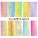 Kalolary Mermaid Nail Foil Transfer Stickers - Holographic Gradient Fish Scales Nail Decals for Women - 10 Sheets - Buy Online on GoSupps.com