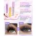 Glitter Mascara for Eyelashes Sparkling Colored Mascara Waterproof Long Lasting Diamond Mascara Smudge-Proof No Clumping Colorful Eyes Makeup for Women Wedding Stage Music Festival (03#Purple) - Buy Online on GoSupps.com