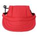 Psop dog baseball cap hat basecap baseball cap halt pet baseball hat dogs dogs dog sport hat dog sun hat with ear holes for puppies (red m)