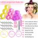 Qinzave 41-Piece Curlers Set - Large Self-Adhering Hair Rollers 64mm 55mm 48mm for All Hair Lengths - Volume & Style with Comb & Braid Tools - Buy Online on GoSupps.com