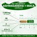 3 Month Supply Ashwagandha Maca Root Supplement - 7000mg Herbal Equivalent with Turmeric Ginger - Stress Relief, Mood Support & Strength - Capsules for Energy and Wellness - Buy Online on GoSupps.com