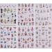 3D Christmas Nail Stickers 6 Sheets 5D Self-Adhesive Embossed Nail Decal Cartoon Penguins Snowman Snowflakes Nail Art Decoration Design Supplies - Buy Online on GoSupps.com