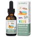 Go Healthy Kids Vitamins D3 K2 (MK-7) Child Vitamin D Liquid Vegan D3 K2 Drops for Kids Sugar-Free Easy-to-Absorb Children's Growth & Immune Support Vanilla Flavor - 30 Servings