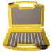 Kingfisher Fly Fishing Large Fly Boat Box Yellow - Foam A & D