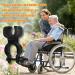 Gunwon 2 Pack 360-Degree Rotating Fixed Bracket Walking Stick Holder Holder Cane Holder Drive Rollator Walker Wheelchair Universal Fixed Cane Clip Accessories for Drive Rollator Electric Scooters - Buy Online on GoSupps.com