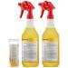 AmazonCommercial Carpet Stain Remover Kit - 2 Sprayer Bottles, 12 Refill Pacs - Buy Online on GoSupps.com