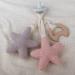 Cute Baby Pacifier Hanging Decorations - Durable Star-Shaped Holder with 13cm Cotton Lanyard for Babies - International Shipping Available - Buy Online on GoSupps.com