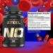 Steel Supplements N.O.7 - Nitric Oxide Formula for Enhanced Blood Flow Vascular Support & Muscle Pumps | 30 Capsules - Buy Online on GoSupps.com