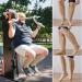 Zfsock Compression Stockings for Thick Calves - Medical Support Socks 20-30mmHg for Men & Women | Travel Sport & Nurse Flight Socks | L-XL Skin Color - Buy Online on GoSupps.com