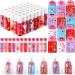Swiffen 48 Pcs Valentines Day Classroom Exchange Gifts Bulk for Kids Valentines Lip Balm with Cards for Classroom Prize School Exchange Boys Girls Party Favors(Cute Heart)