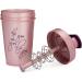 GOMOYO 20oz Shaker Bottle with Action-Rod Mixer | BPA-Free Protein Shaker with Motivational Quotes | Dishwasher Safe | Be You Do You - Rose - Buy Online on GoSupps.com
