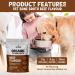 NUTRIBONE Bone Broth Powder for Pets - High Protein Supplement for Gut Joint and Coat Health - Non-GMO Organic Bone Broth for Dogs Beef Flavour-250g Pack Beef 250 g (Pack of 1) - Buy Online on GoSupps.com