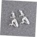 3 Pairs Fashion Dinosaur Earrings for Women - Trendy Alloy Drop Jewelry - Buy Online on GoSupps.com