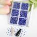 Beadsland 7200PCs Flatback Rhinestones - Sapphire Blue Crystal Nail Gems for Handicrafts | Mixed Sizes with Wax Pencil Kit - SS3-SS10 - Buy Online on GoSupps.com