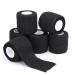 Self-Adhesive Cohesive Wrap Bandage Flexible Stretch Tape Athletic Strong Elastic First Aid Tape for Wrist Ankle Sprains Swelling 6 Packs 2Inch X 5Yards