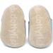 Dotty Fish Soft Leather Baby Shoes, Grey Train Design | Non-Slip Suede Soles | 0-6 Months to 4-5 Years | Toddler Boys' Footwear - Buy Online on GoSupps.com