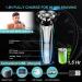 Rotary Shaver for Men Electric Razor Dry Wet Waterproof Rotary Men's Face Shaver Razors Cordless USB Rechargeable for Men Shavers Gift for Husband Father (Silver+3 Replacement Blades) - Buy Online on GoSupps.com