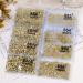 FEIlei Clear Nail Rhinestones 3D Nail Gems Nail Diamonds Pointed Back Nail Stones - Buy Online on GoSupps.com