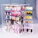 Nail Art Color Card Stand - Non-Slip Acrylic Manicure Exhibition Organizer for Worktops & Cupboards - Buy Online on GoSupps.com