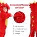 COOKY.D Unisex Winter Hooded Romper Jumpsuit for Babies 2-36 Months - Dragon Design - Buy Online on GoSupps.com