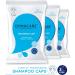 DYMACARE No Rinse Shampoo Cap - pH Balanced Microwaveable Waterless Hair Wash | Pack of 3 Shower Caps for Shampooing & Conditioning - Buy Online on GoSupps.com