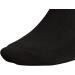 adidas Men's Athletic Cushioned No Show Socks (6-Pack) - Large Black/Aluminum - Buy Online on GoSupps.com