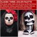 Professional Face Paint Palette - Black White Red Clown Makeup for Halloween Cosplay SFX Joker Zombie Vampire - International Shipping Available - Buy Online on GoSupps.com