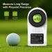 PEAKPULSE Golf Laser Rangefinder - 6 Pro Slope Version with Slope Mode, Flag Pole Lock, Vibration, Fast Focus System - Ideal for Golf & Hunting - White and Black - Gift Distance Finder - Buy Online on GoSupps.com