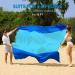 BYDOLL Waterproof Sandproof Beach Blanket - Oversized 10' x 9' - Lightweight Nylon - Sand Free - Extra Large Picnic Mat for Travel, Camping, Hiking - Blue - 1-8 Adults - Buy Online on GoSupps.com