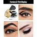 Black Eyeliner Gel Pot High-Intensity Pigments Waterproof Smudge-Proof Gel Cream Eyeliner Long-lasting Makeup Eyeliner Easy to Apply with Double-ended Eyeliner Brushes # Black - Buy Online on GoSupps.com