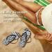 Buy Mnsruu African Mexican Aztec Flip-Flops | Stylish Slippers for Travel Spa & Home | XL Size for Men & Women - Buy Online on GoSupps.com