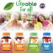 Lifeable Probiotics Gummies | 2 Billion CFU | Great Tasting Probiotic Gummies for Women | Probiotic Gummy for Gut Health and Immune Support | Probiotics for Women and Men | 90 Gummies - Buy Online on GoSupps.com