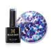 Bluesky Gel Polish Platinum Jubilee Glitter Gel Polish. Purple Blue Silver Glitter. Long Lasting Chip Resistant 10 ml (Requires Drying Under UV LED Lamp) Jubilee 10 ml (Pack of 1)
