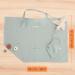 Bisoo Nursing Cover - Adjustable 100% Muslin Scarf Breathable & Multifunctional with Storage Bag - Ideal for On-the-Go Nursing - Mint Color - Buy Online on GoSupps.com