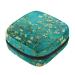 Menstruation pad bag with zipper women's napkin bag tampons collective bags for women and girls (flowering almond tree)