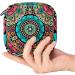 Vintage Indian Ethnic Mandala Menstruation Bag with Zipper - Stylish Women s Napkin & Tampon Collecting Bag in Color 6 - Buy Online on GoSupps.com